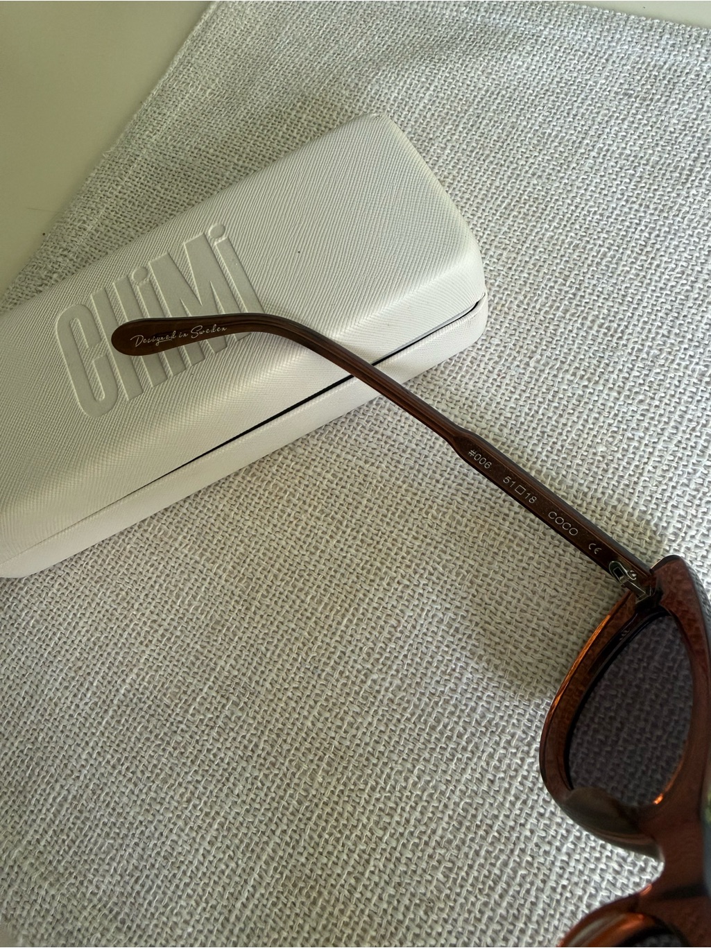 Chimi Cat Eye Tortoise Sunglasses #006 — image 4 of 6